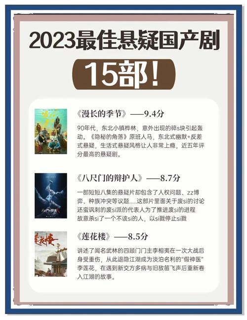 今年最好的三部悬疑剧、今年最好的三部悬疑剧排名